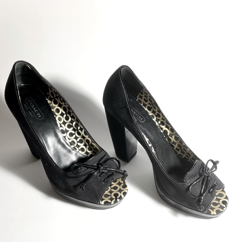 Authentic Coach Black High heels